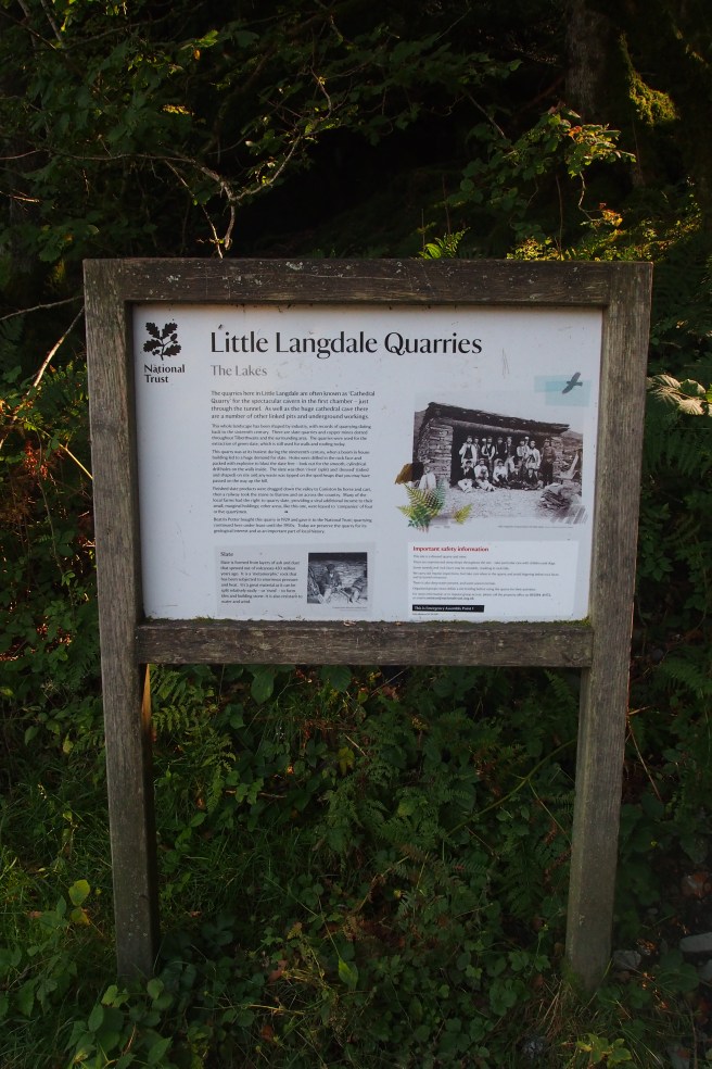 National Turst checks the quarries reqularly