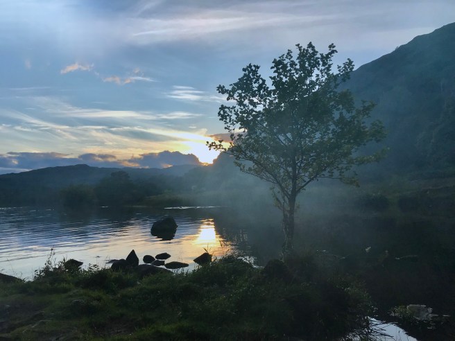 Rydal water, summer night